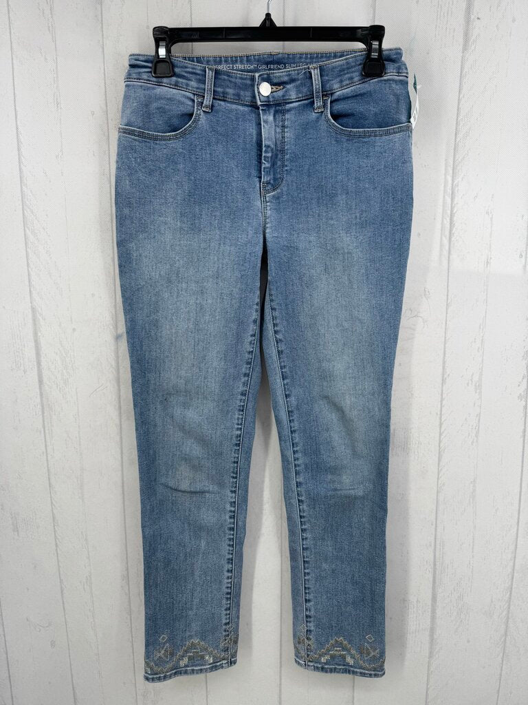 00 girlfriend slim leg jean