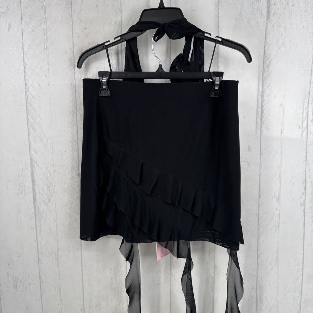 10 2pc ruffled skirt set