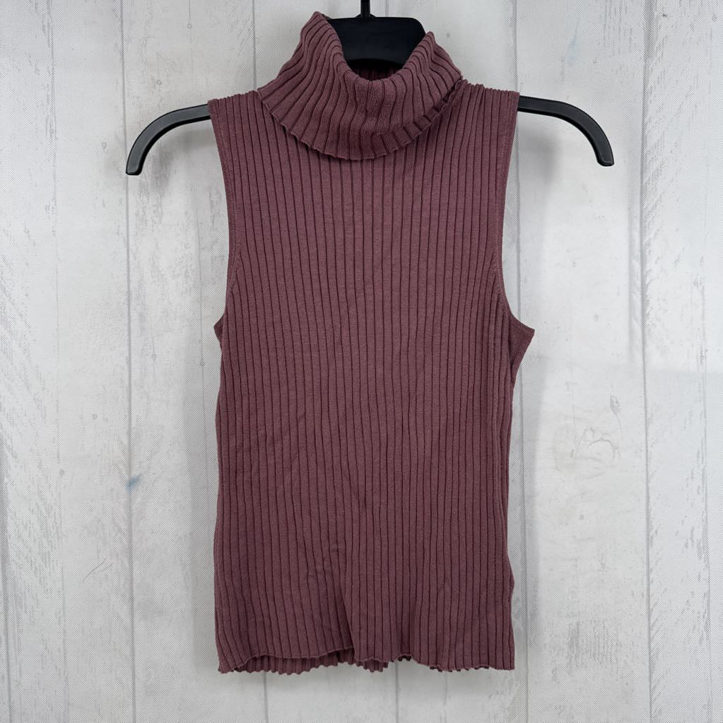 S ribbed t-neck tank
