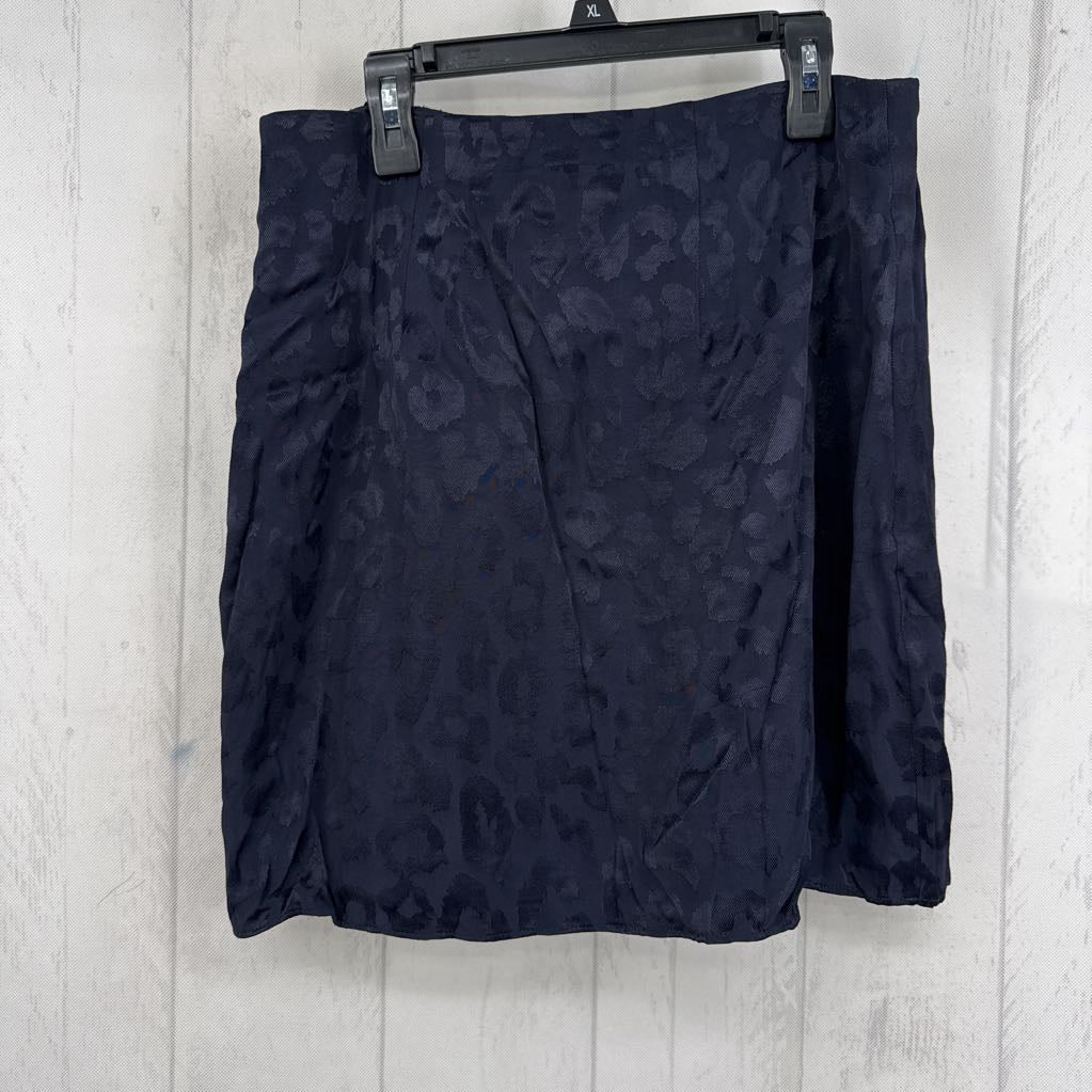 6 animal print wrap skirt