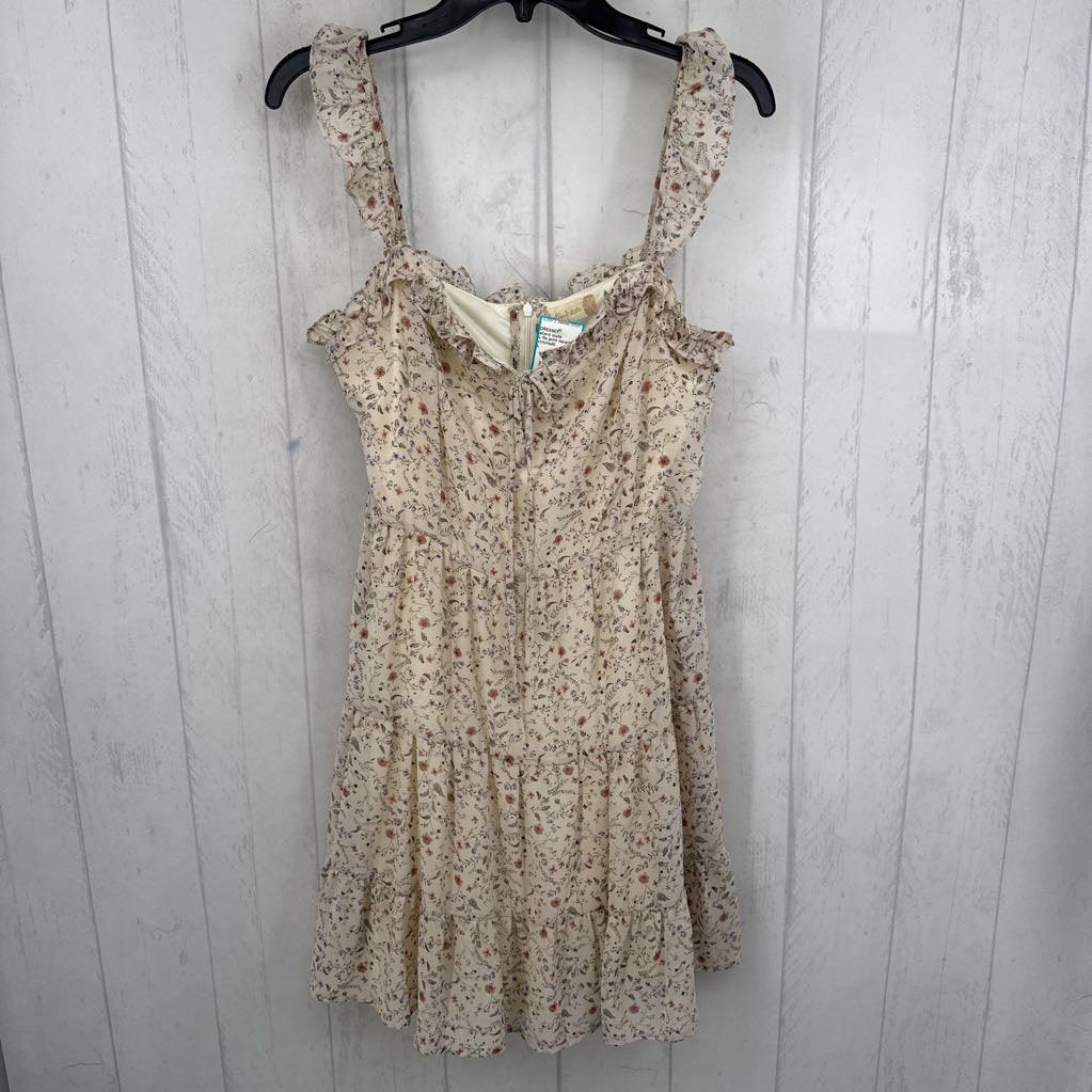 L flo print tiered sundress