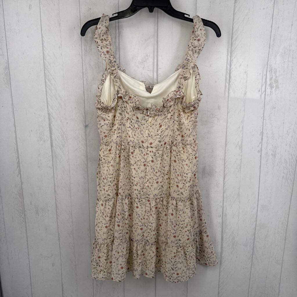 L flo print tiered sundress