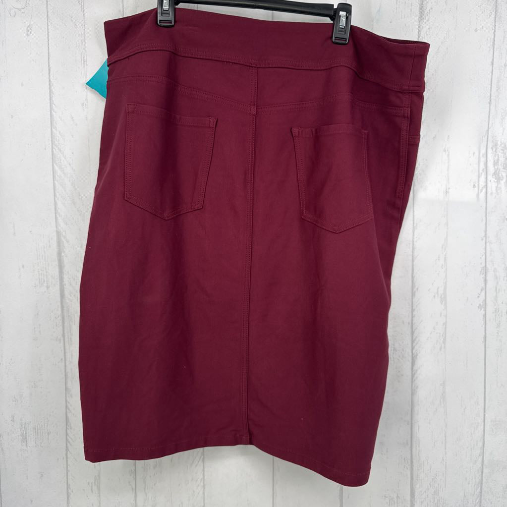 20 stretch knit skirt