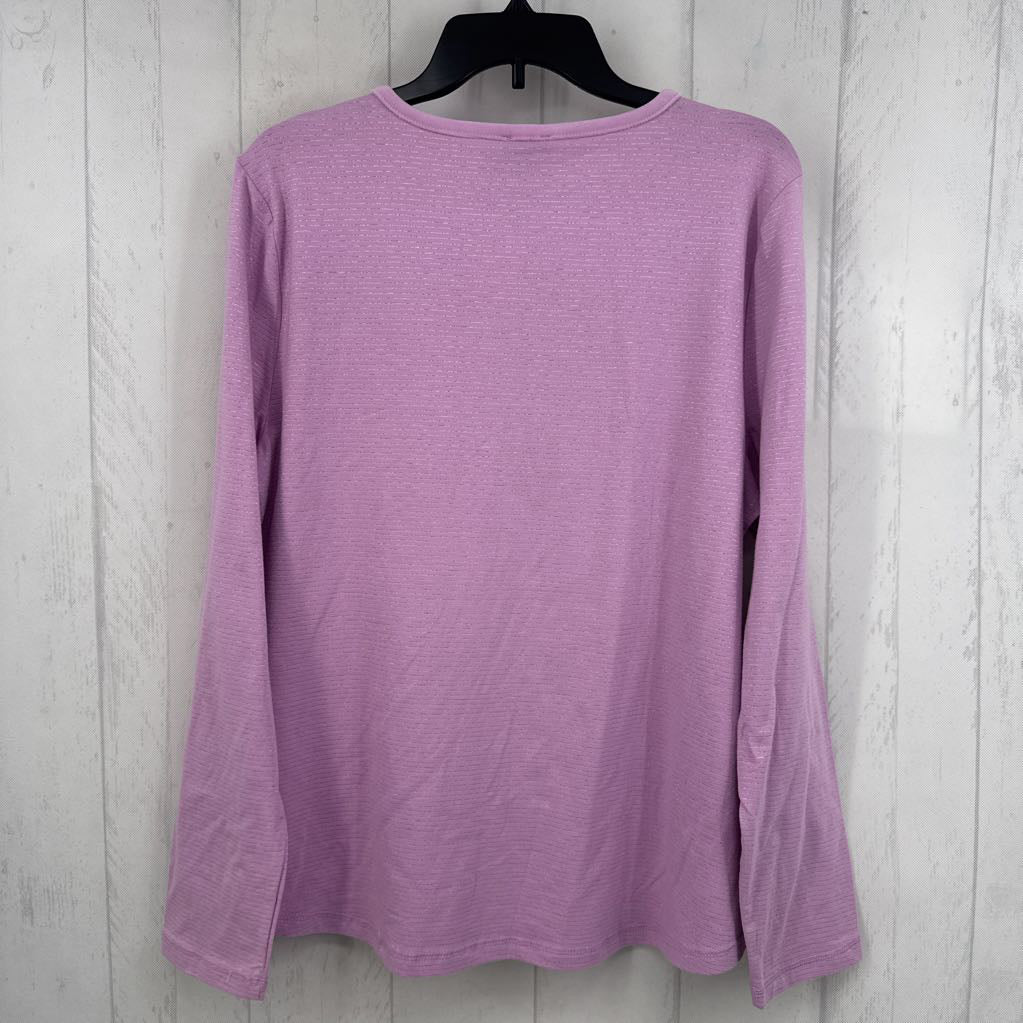 XL l/s crew neck top