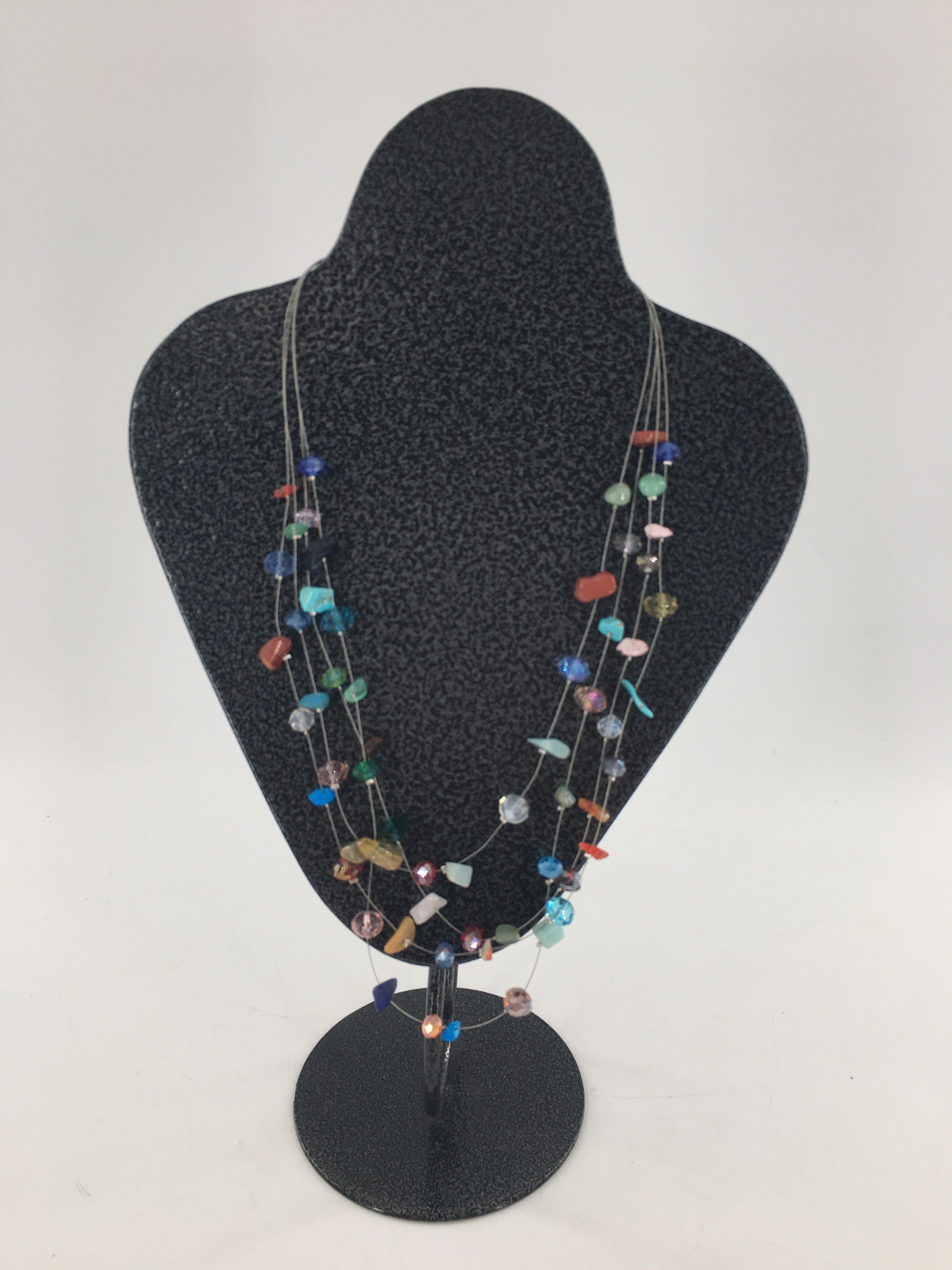 colorful beaded necklace