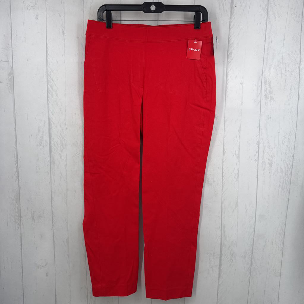 L ankle slim pull-on pants