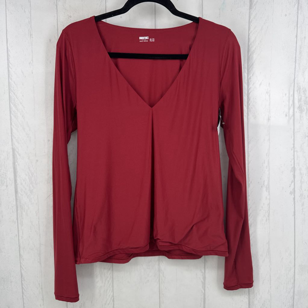 XXL v-neck l/s tee