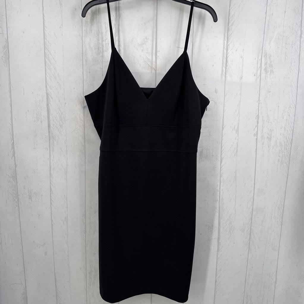 R80 XL v-neck slvls dress