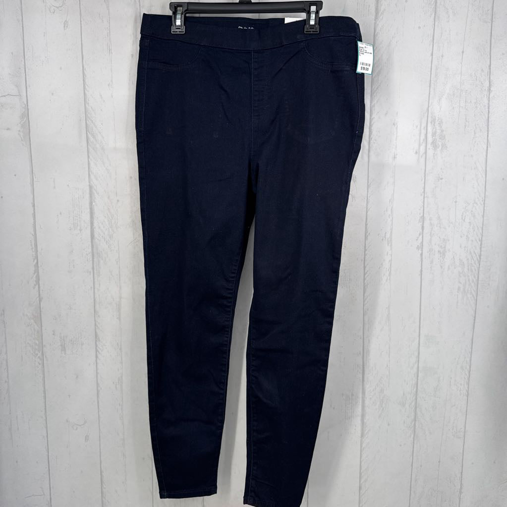 R49 XL pull on mid rise jeans