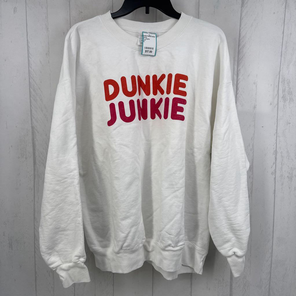 XL graphic sweatshirt-dunkie junkie