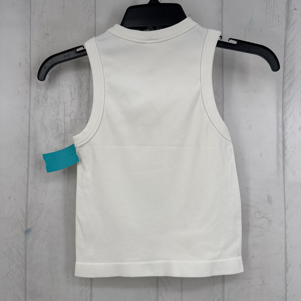 O/S ribbed high neck tank
