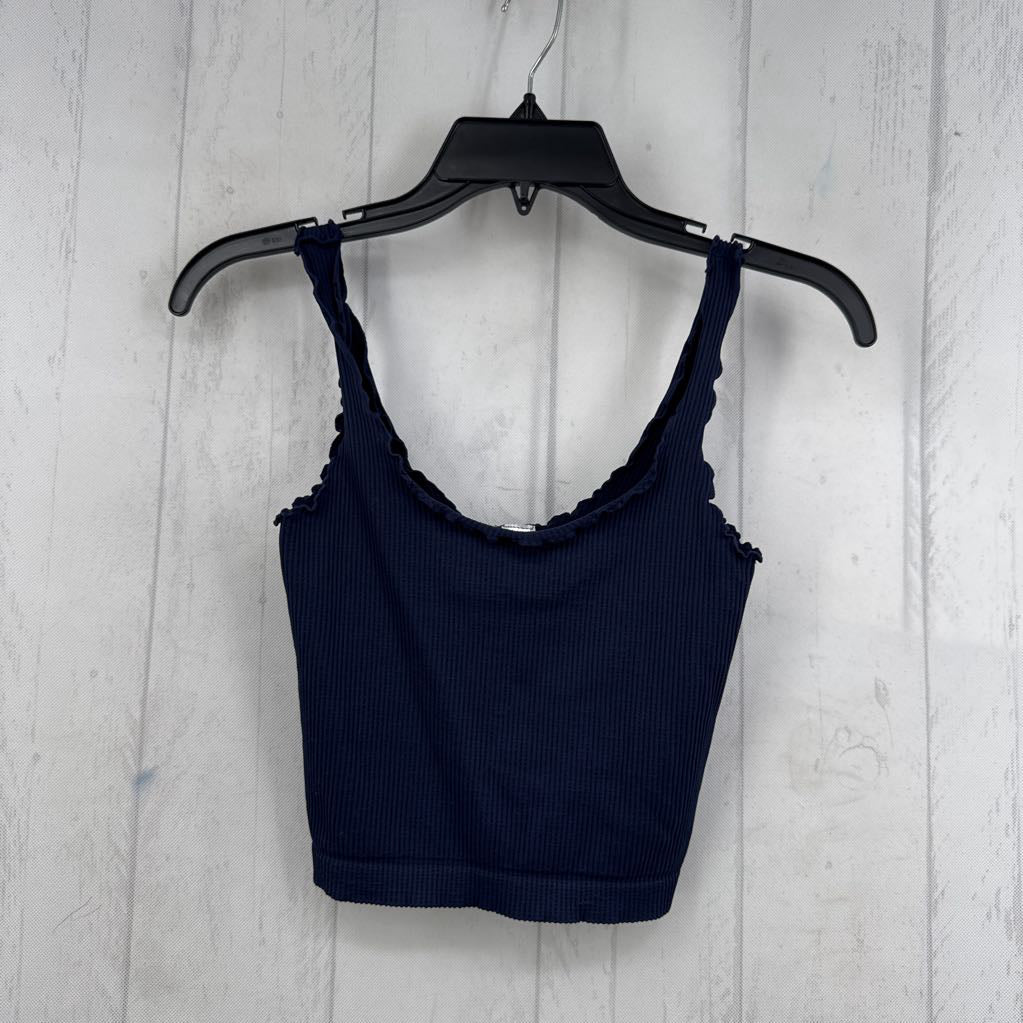 XS ribbed crop tank
