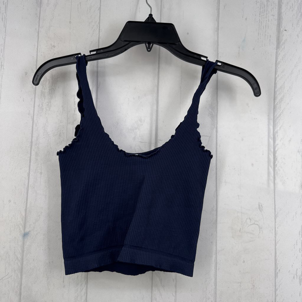 XS ribbed crop tank