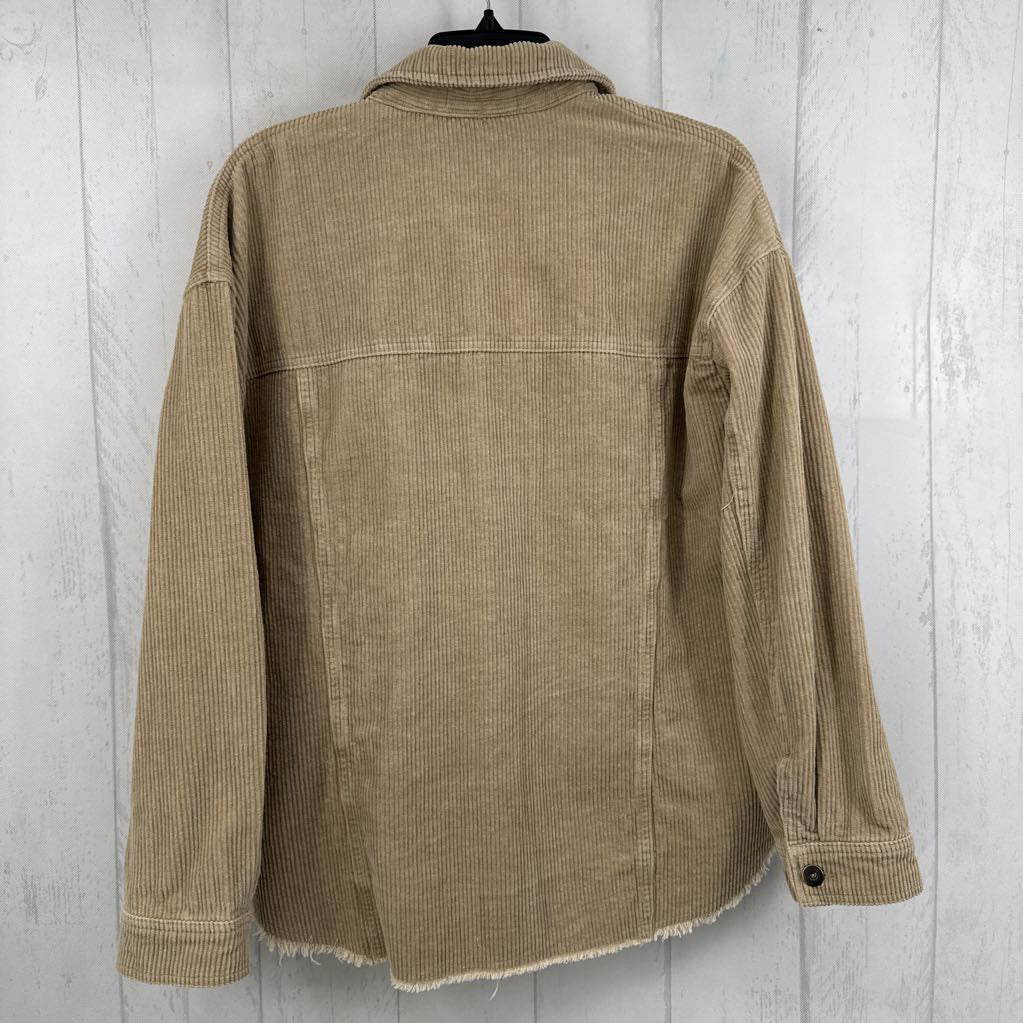 M corduroy shacket