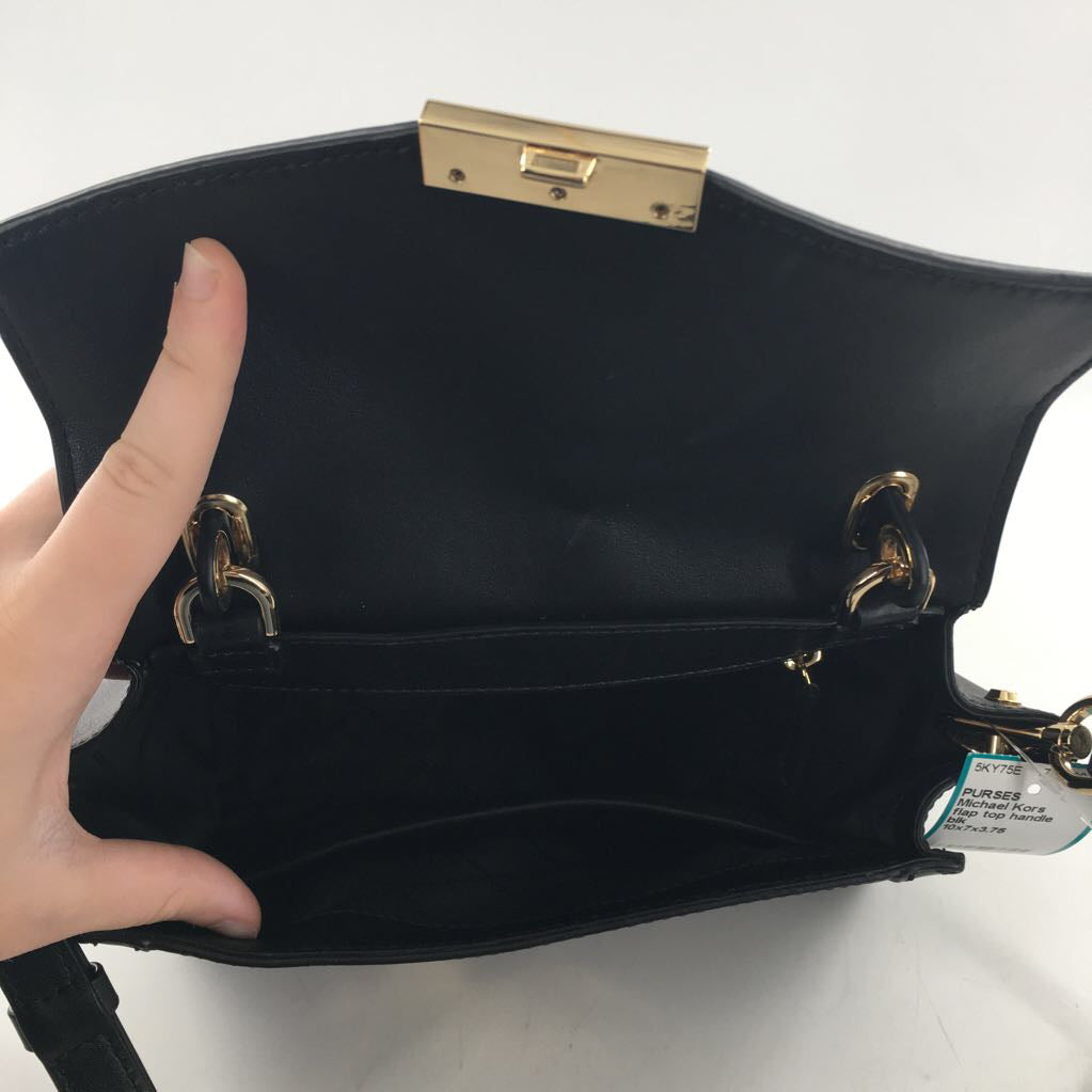 flap top handle satchel