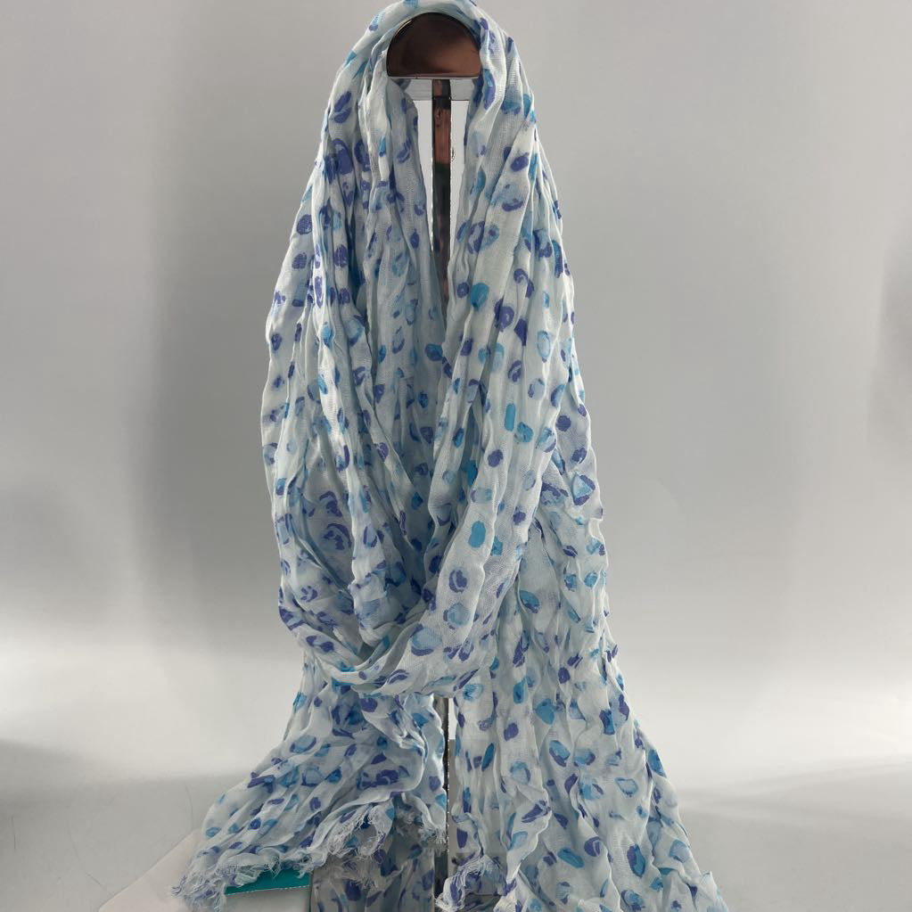 dotted print scarf