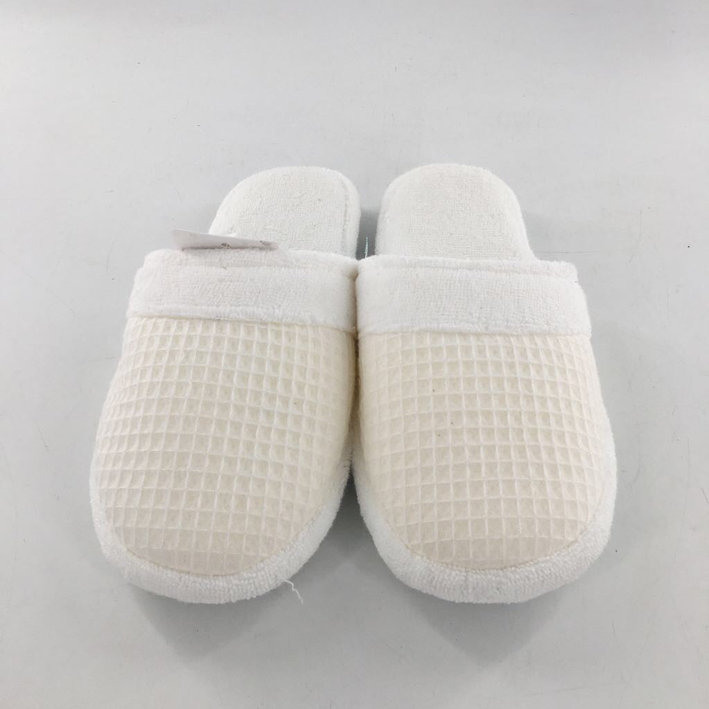 XL waffle weave slippers