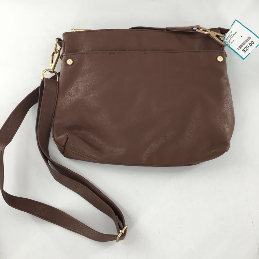 vegan leather crossbody
