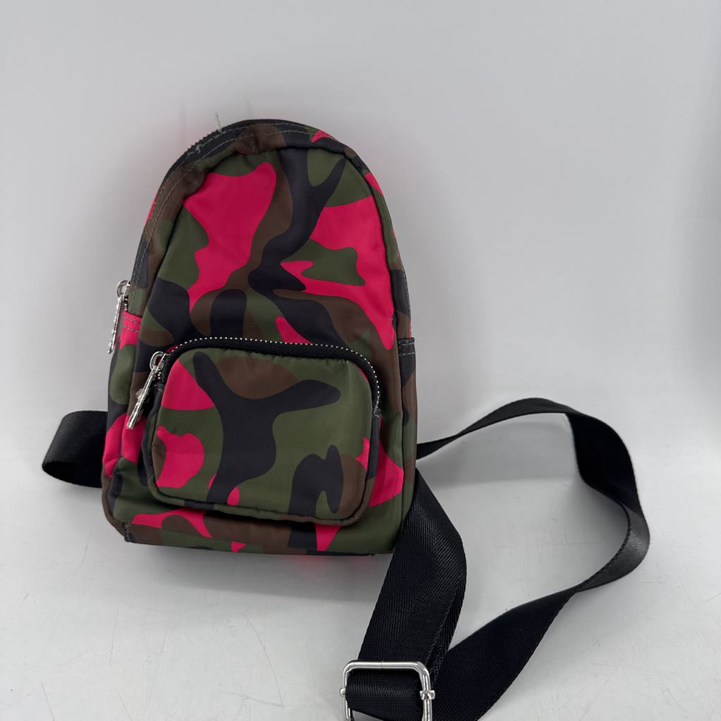 nylon mini camo backpack