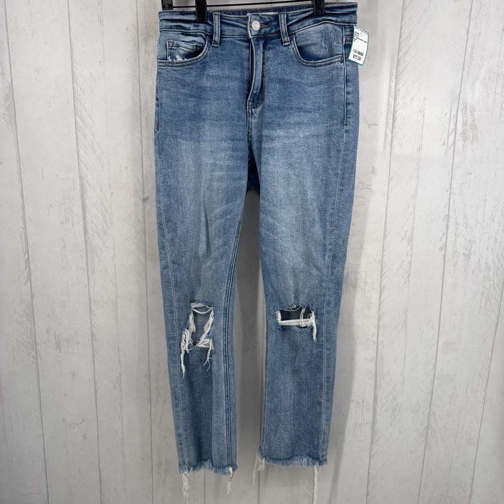 27 distressed jeans