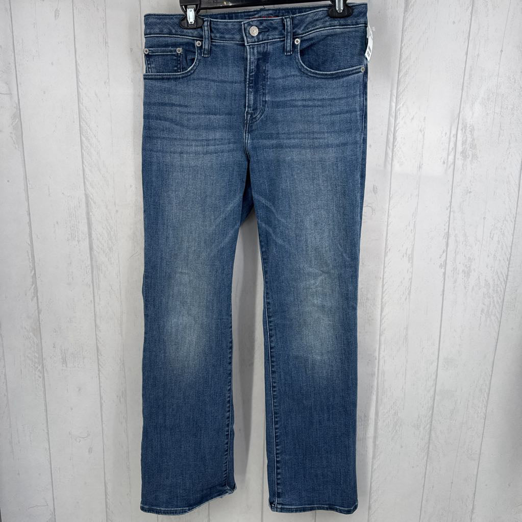 8 straight leg jeans