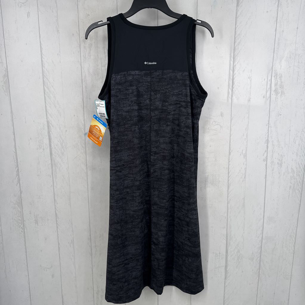 R65 S/P slvls camo print athleisure dress