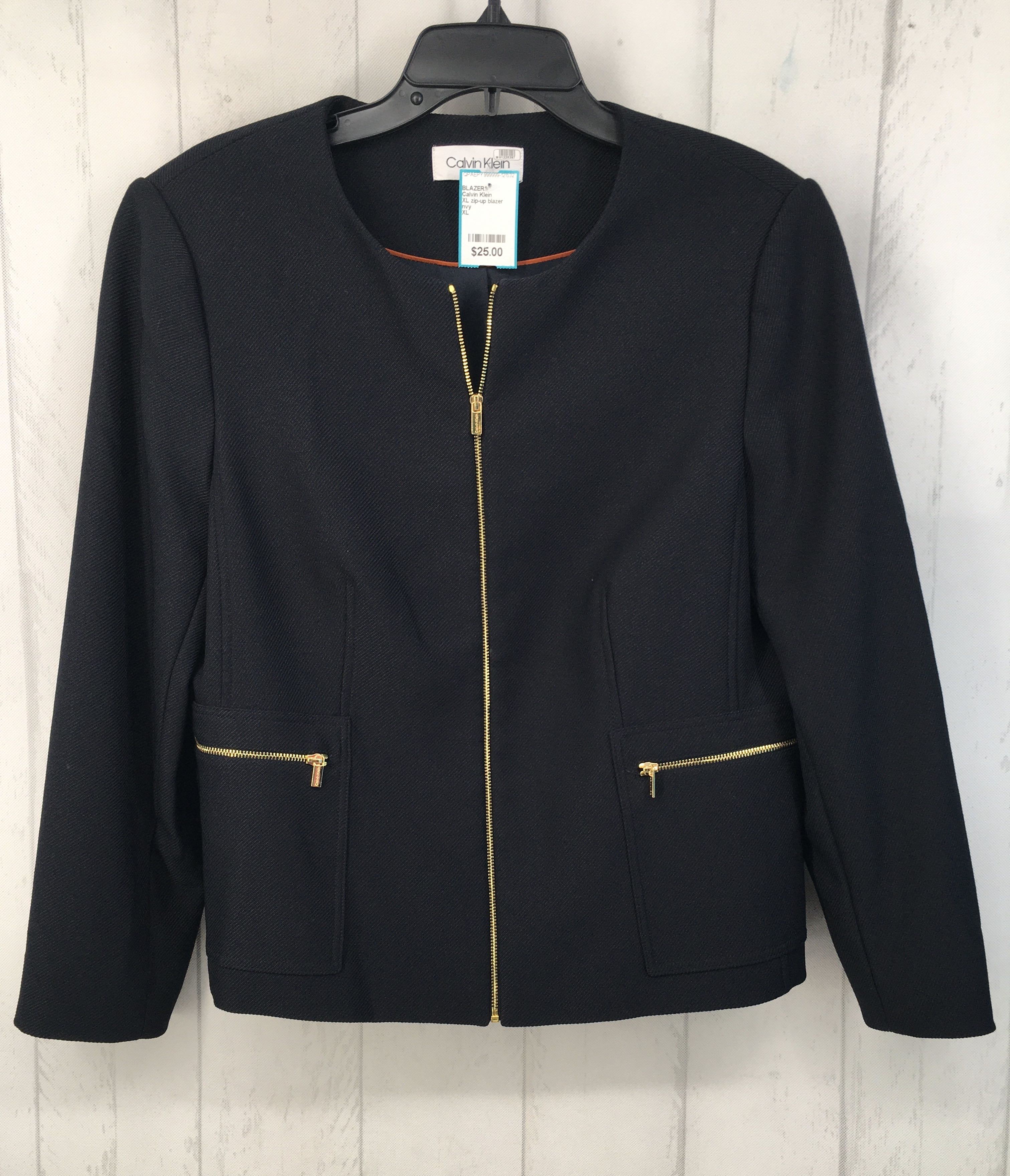 XL zip-up blazer