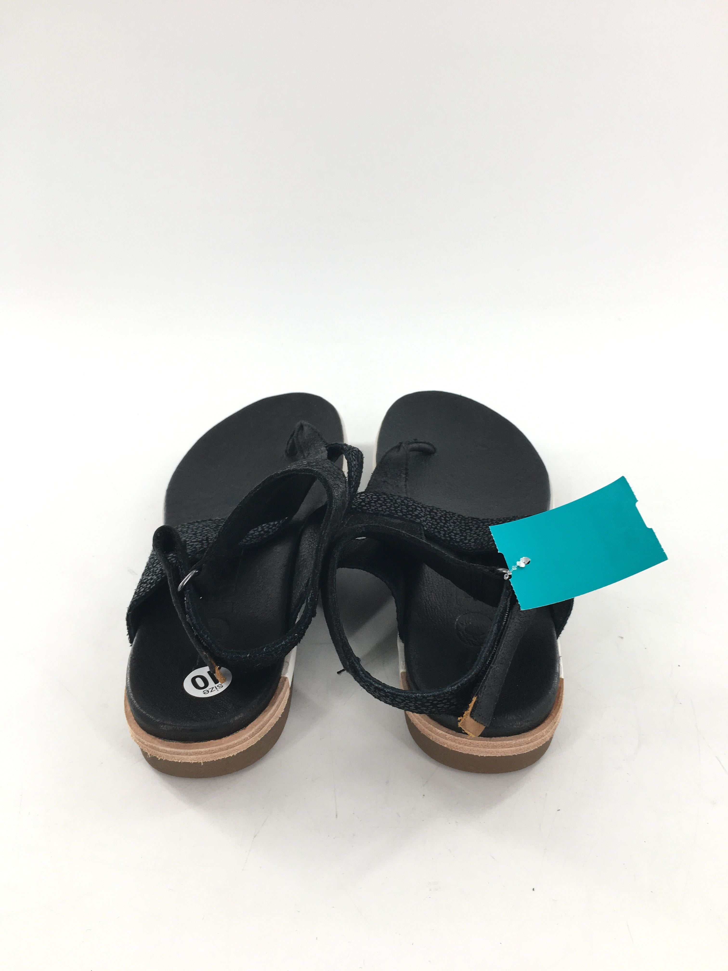 10 thong velcro ankle strap sandals