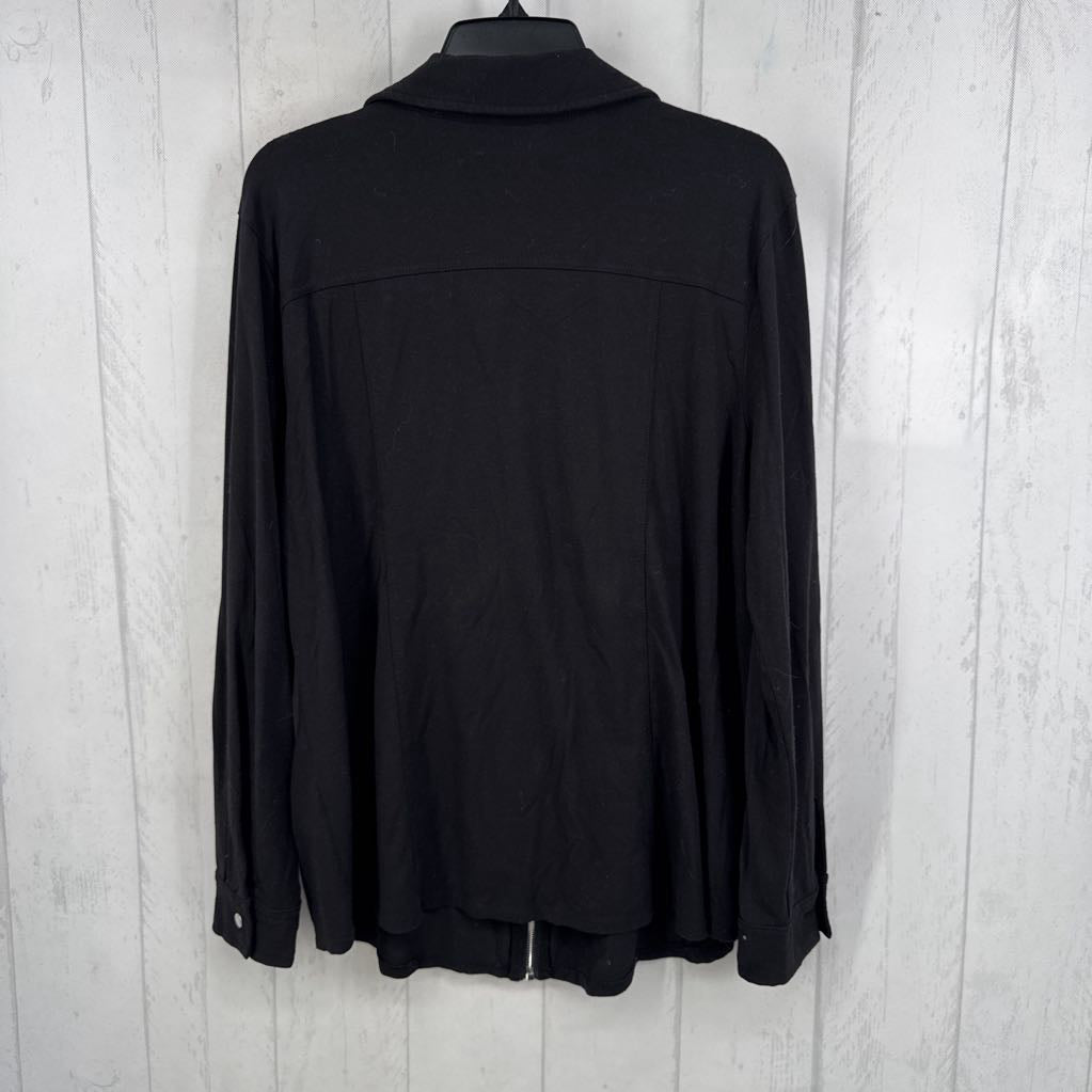Zip Front Utility Shirt