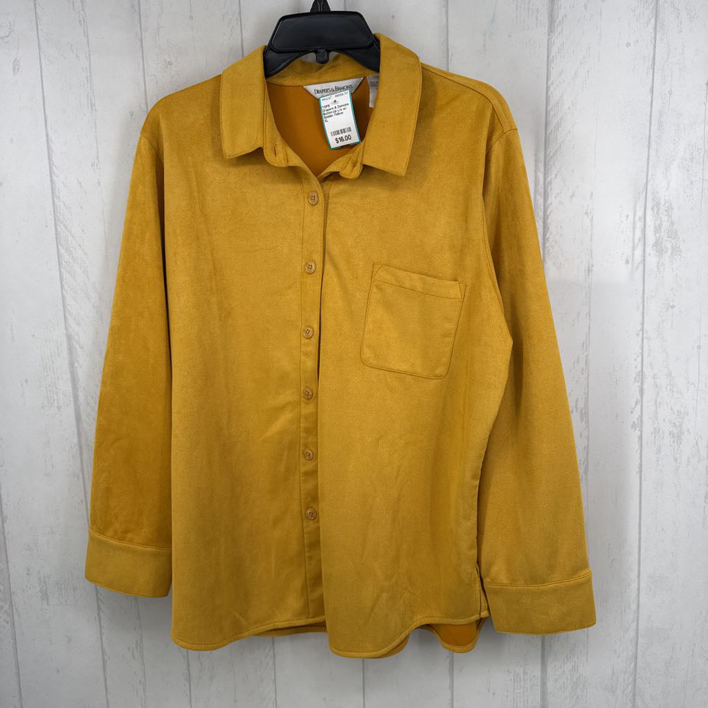 Button-Up L/s w/ Single Front Pocket