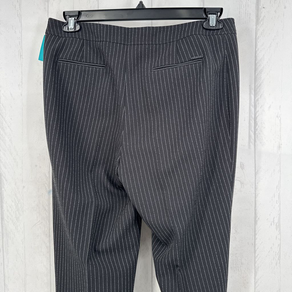 10 pinstripe straight leg pant