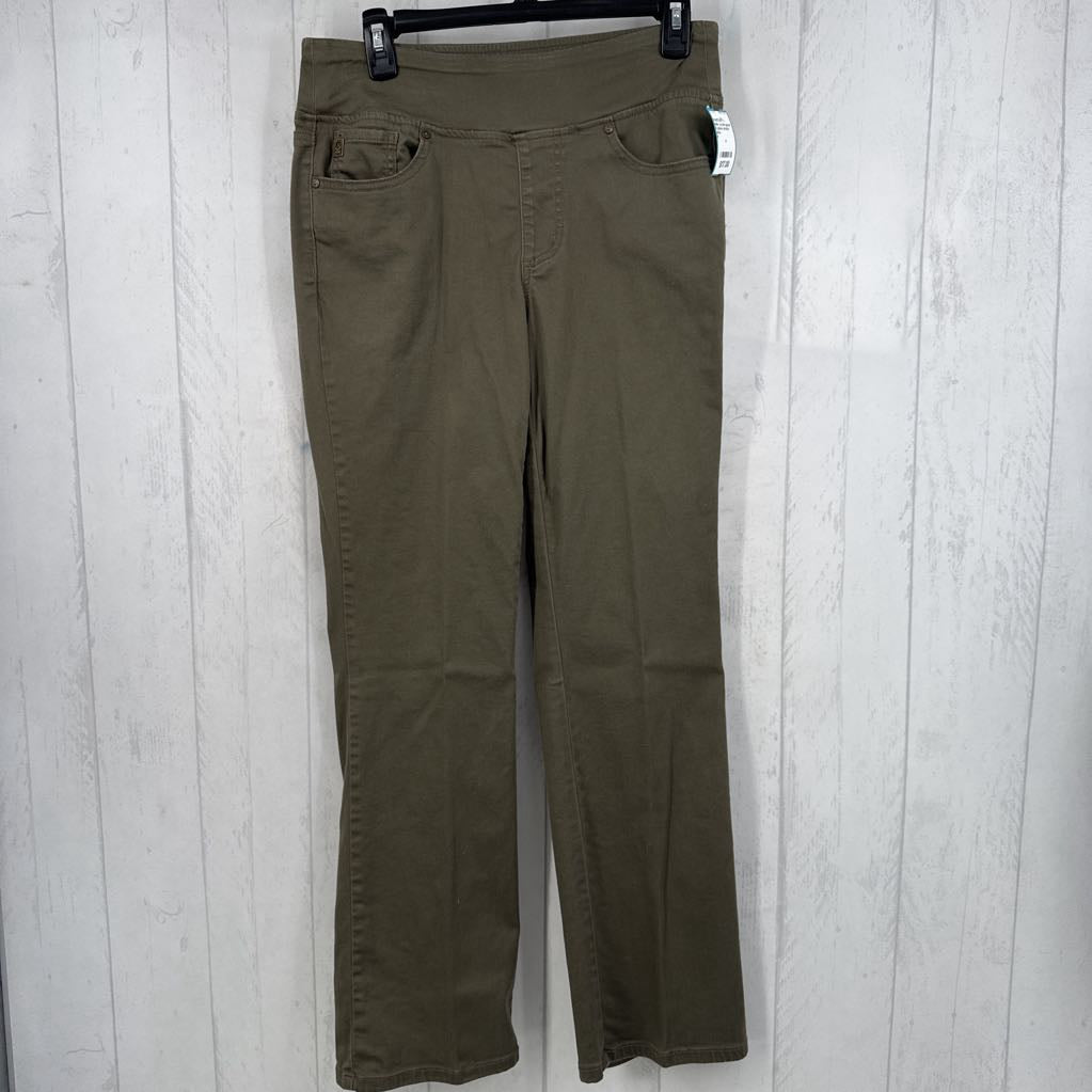 8 pull-on stretch knit pant