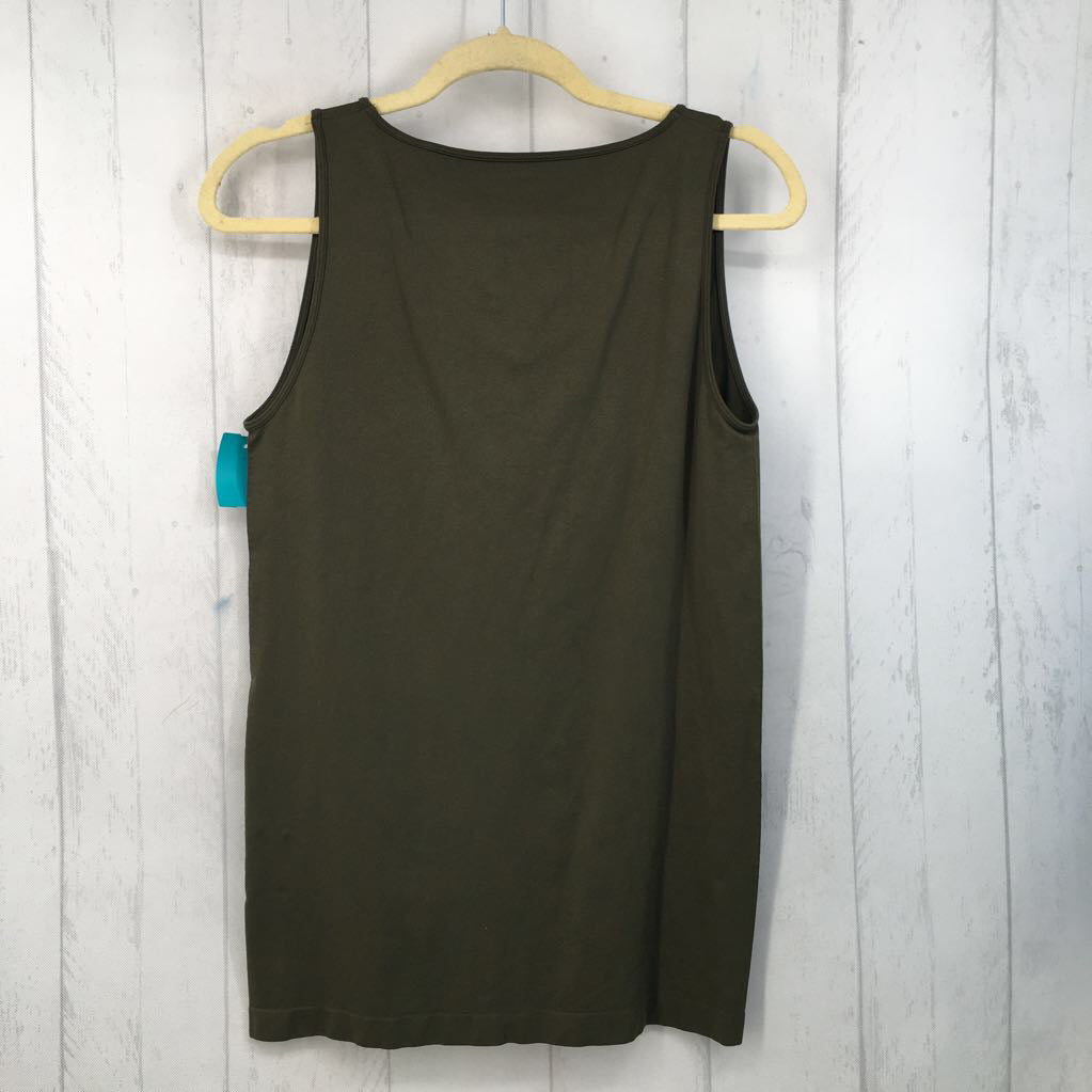 2X/3X v-neck tank