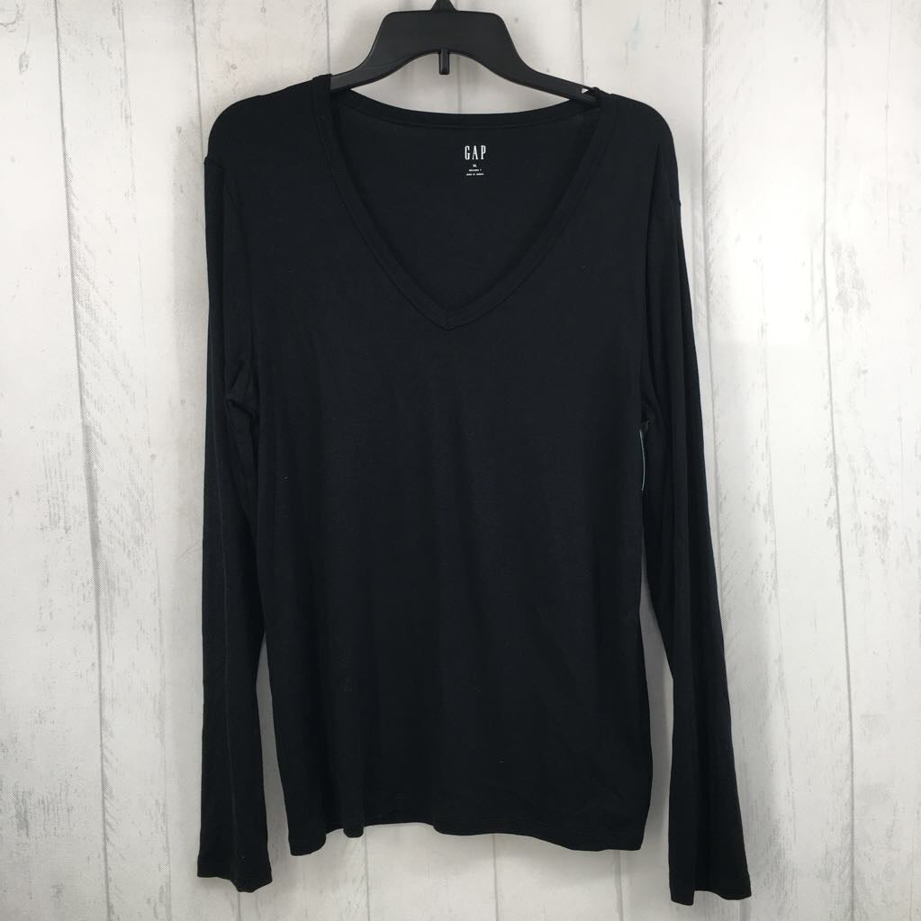 XL v-neck l/s tee