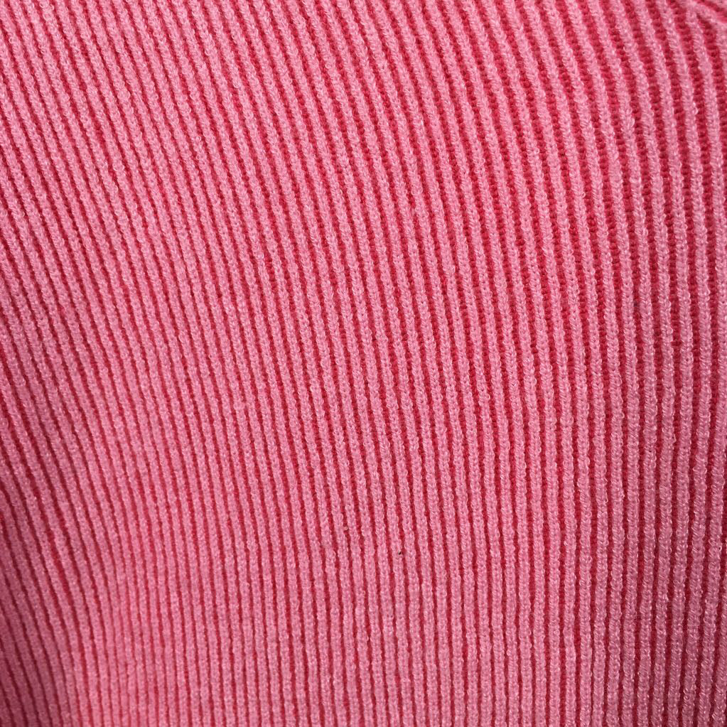 XL rib kbit v-neck sweater