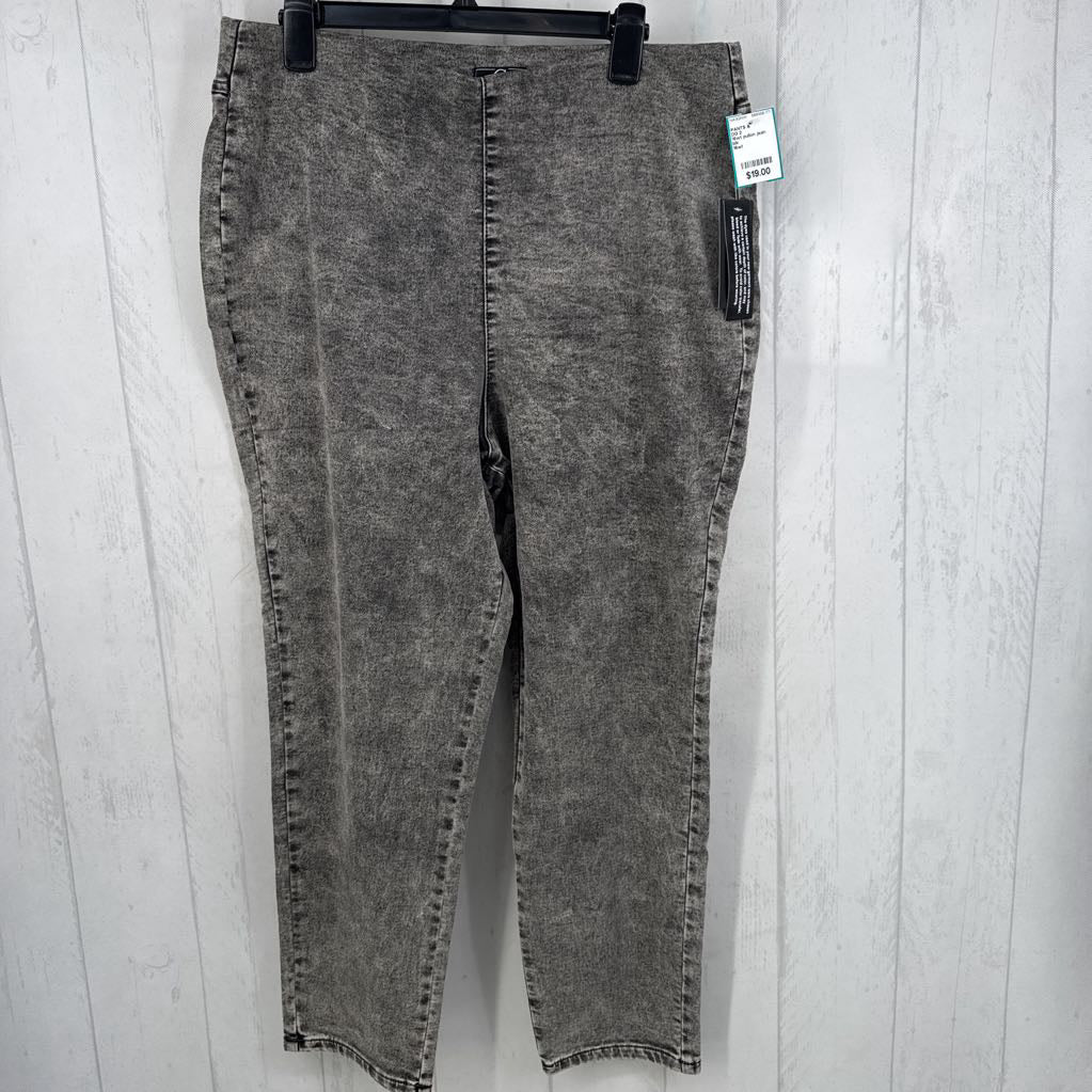 16wt pullon jean leggings