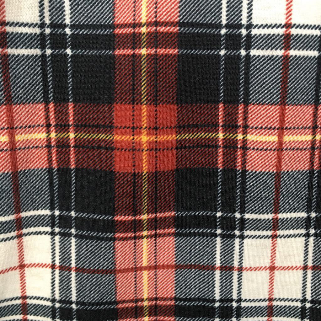 XL plaid button down l/s top