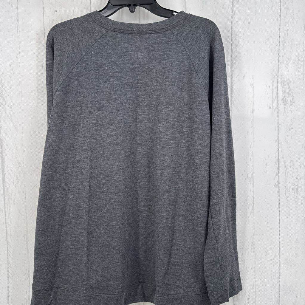 L crewneck l/s tee