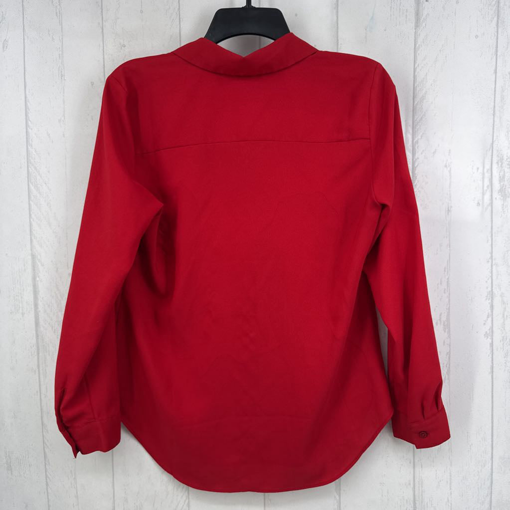 Mp button down l/s top