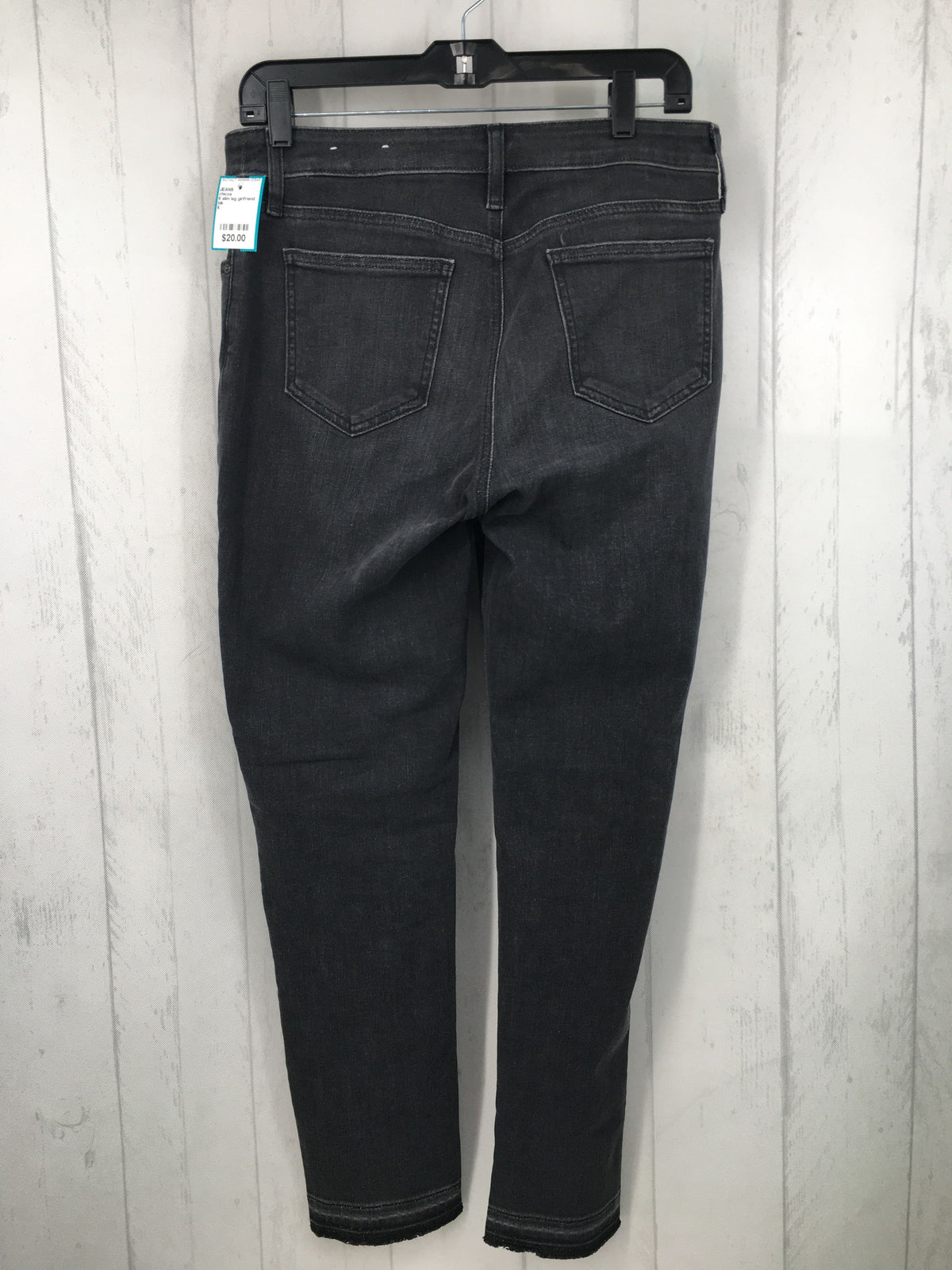 6 slim leg girlfriend jean