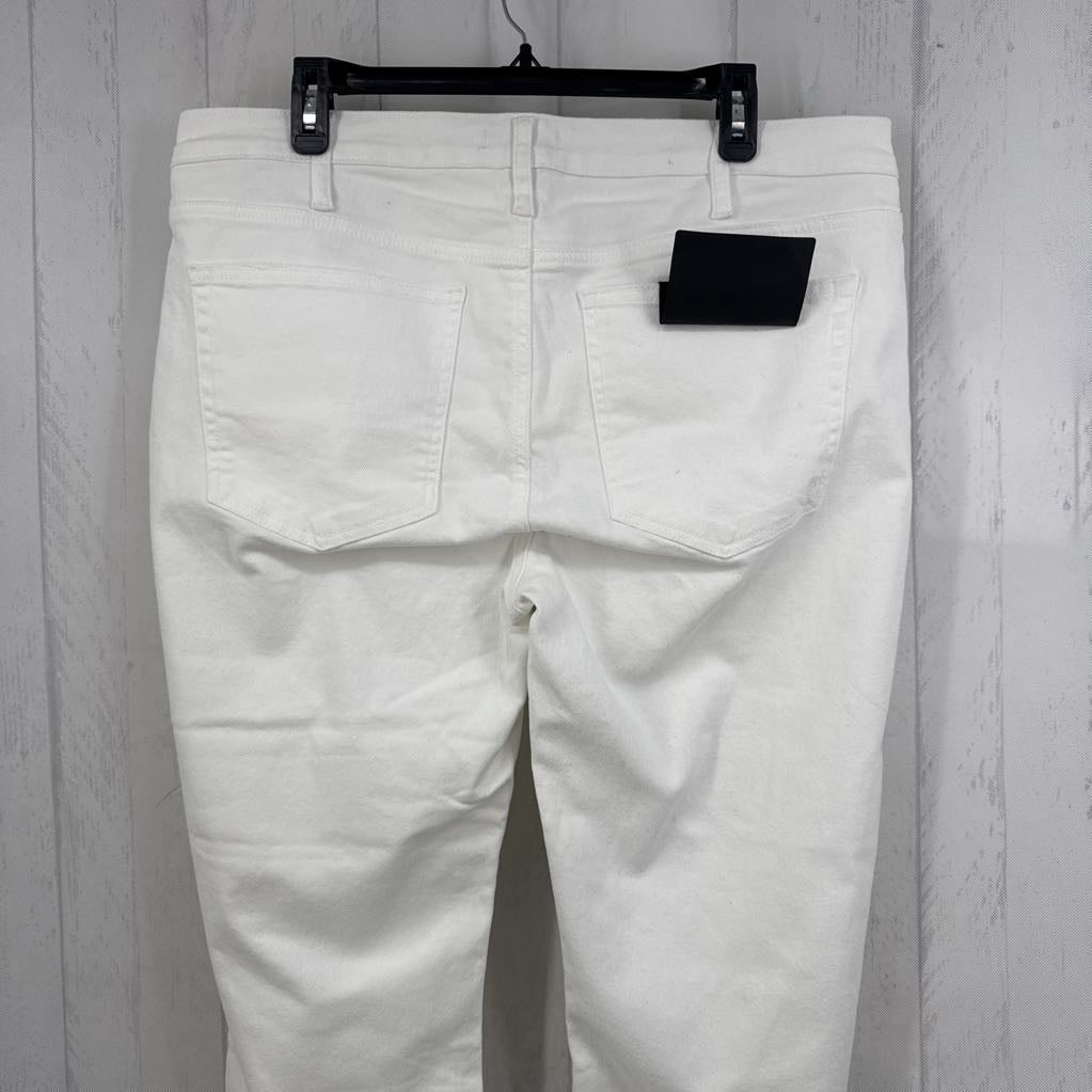 16 raw hen straight leg jean