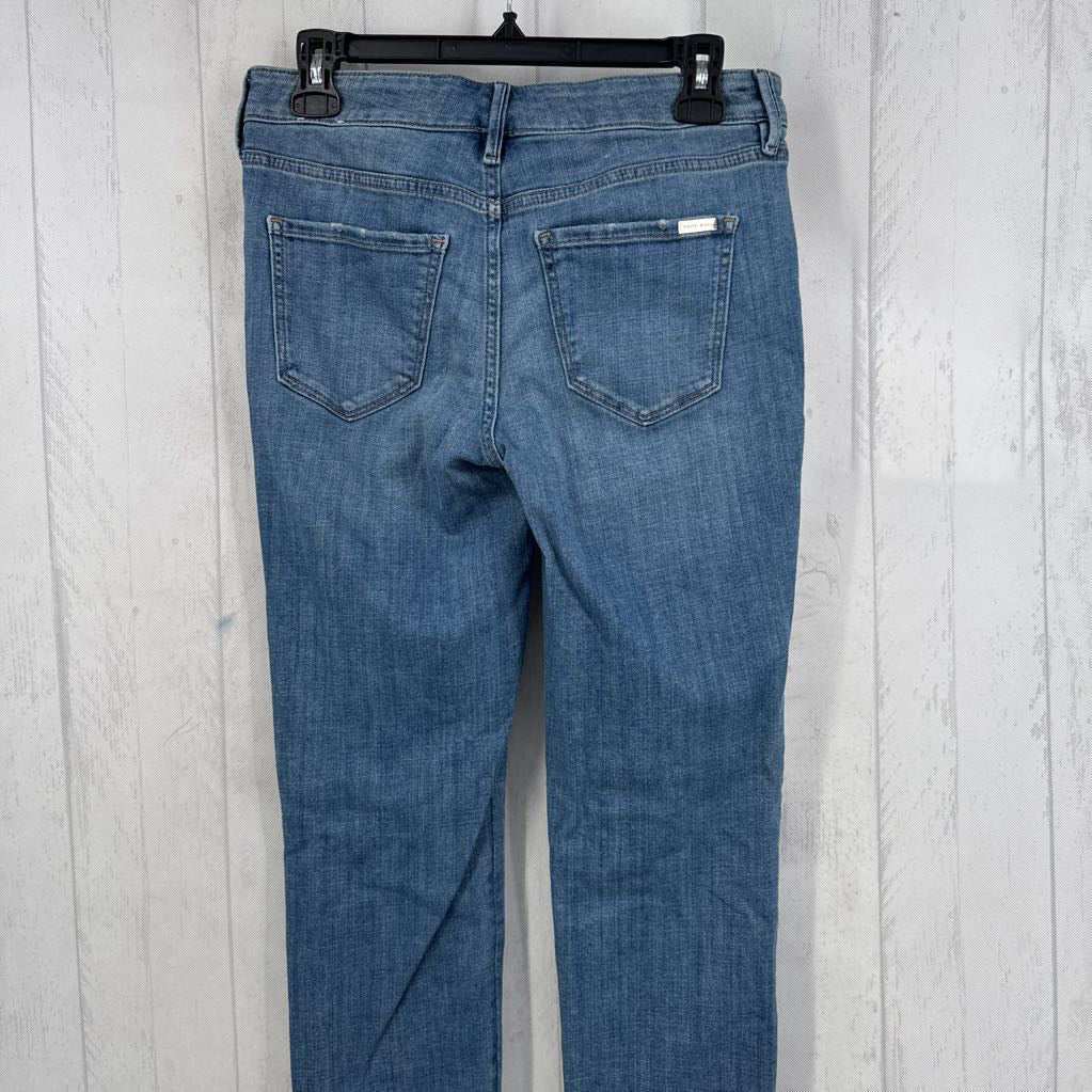 4L flo embroidered skinny jean