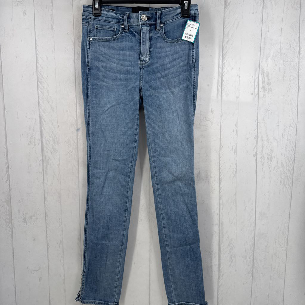 2 hi-rise skinny jean