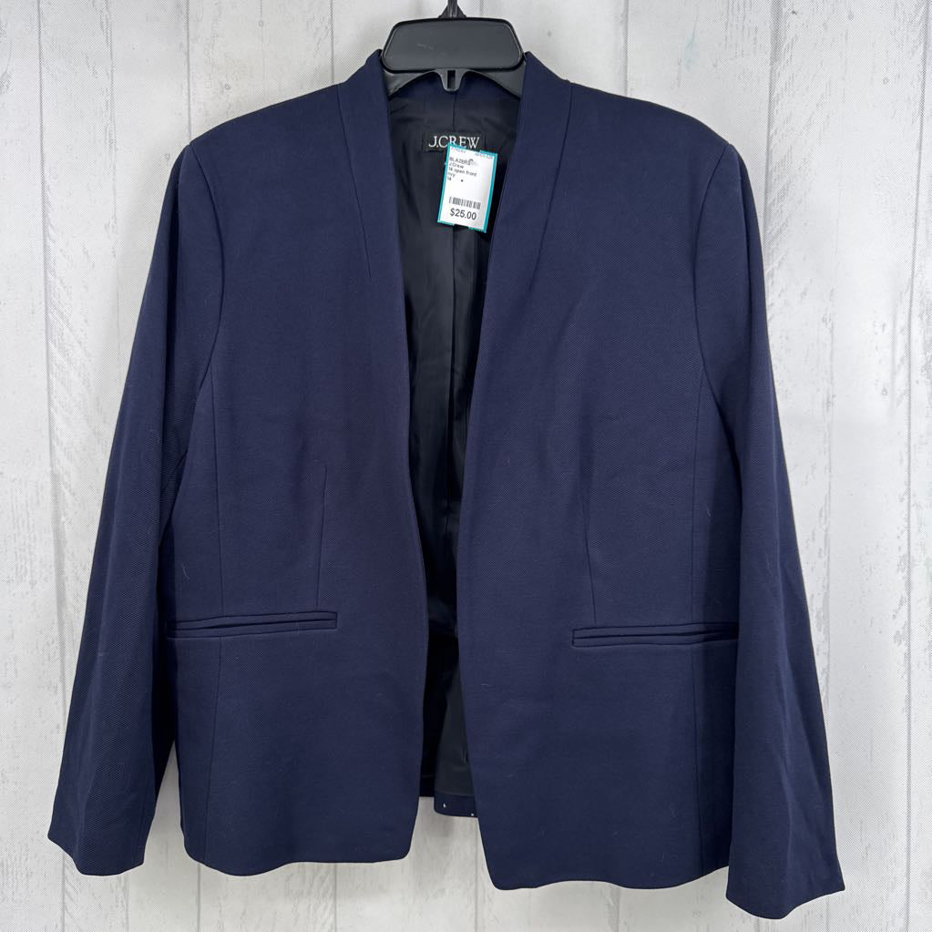 14 open front blazer
