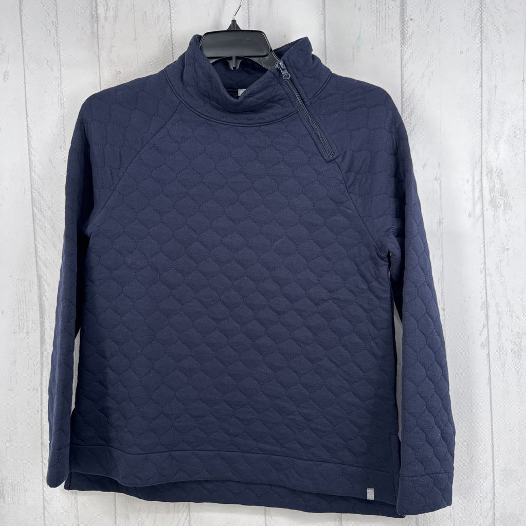 L quilted l/s pullover