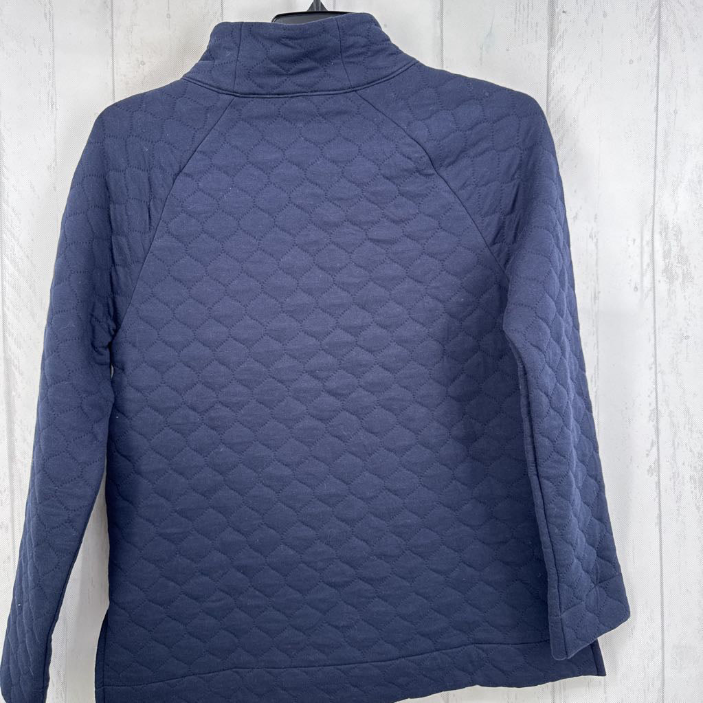L quilted l/s pullover