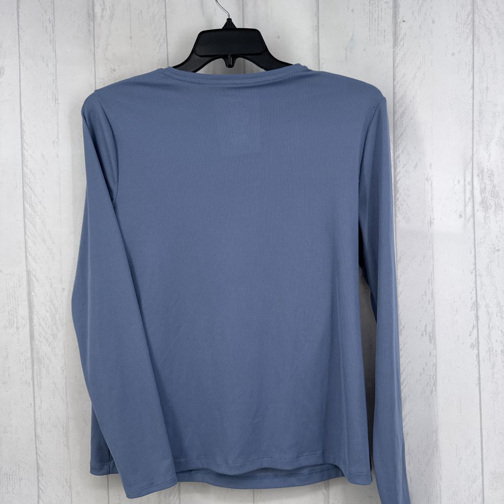 L ribbed l/s tee