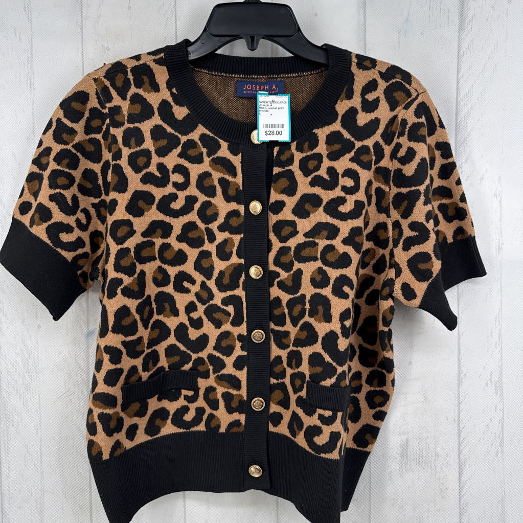 R68 L animal print s/s sweater