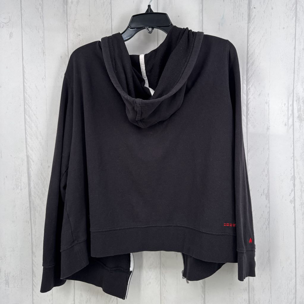 L zip-up hoodie