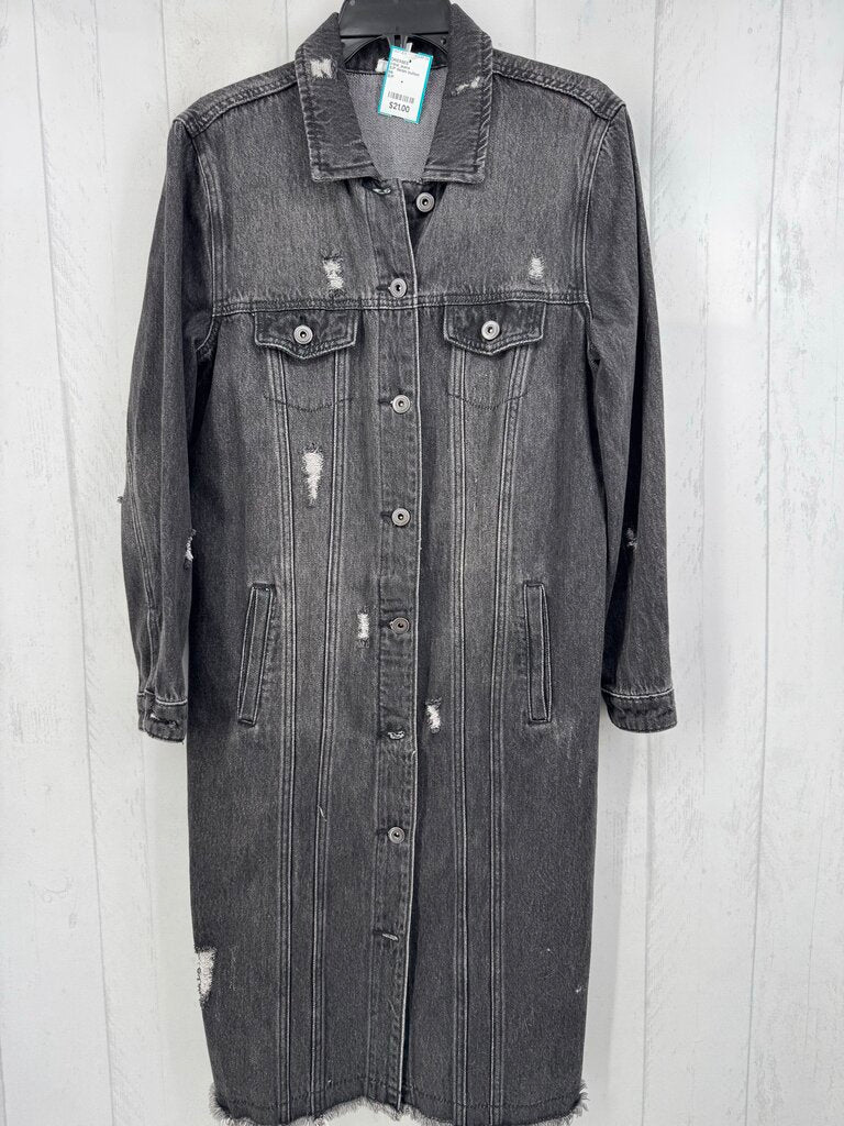 S/P denim button down l/s dress